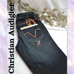 NWT Christian Audigier Dagger Jeans
